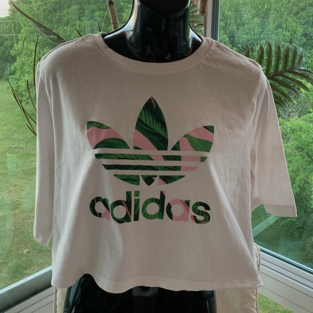 Adidas Cropped Tee